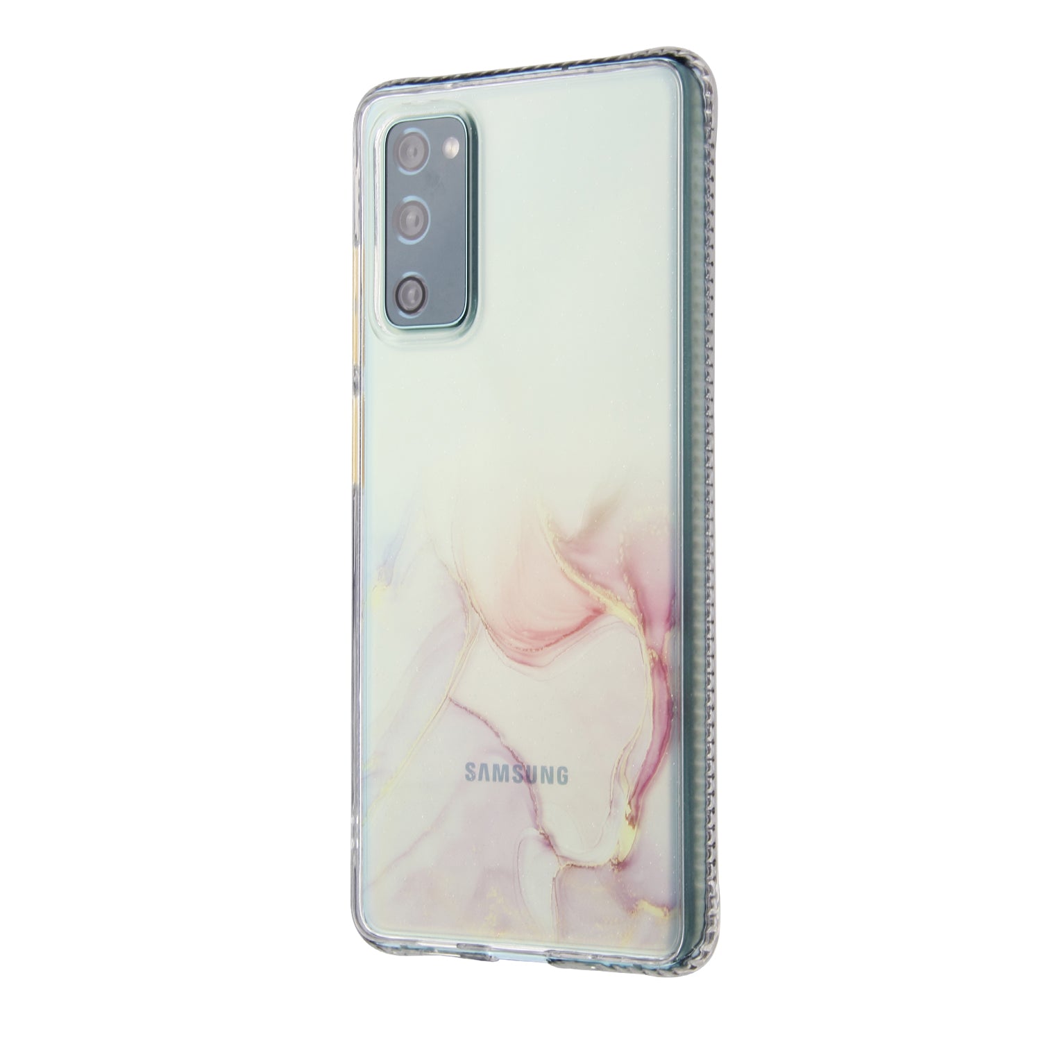 TPU + Acylic Marble Pattern Printing Phone Cover Case for Samsung Galaxy S20 FE/S20 Fan Edition/S20 FE 5G/S20 Fan Edition 5G/S20 Lite - Pink TPU + Acylic Marble Pattern Printing Phone Cover Case for Samsung Galaxy S20 FE/S20 Fan Edition/S20 FE 5G/S20 Fan Edition 5G/S20 Lite - Pink